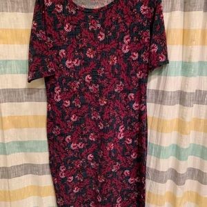 NWOT Lularoe Julia Dress Large